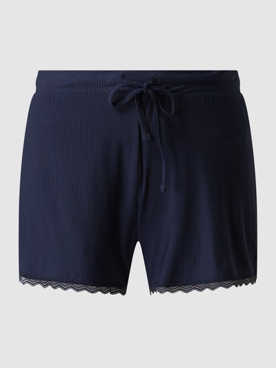 Esprit Pyjama-Shorts mit Streifenmuster Marine 2