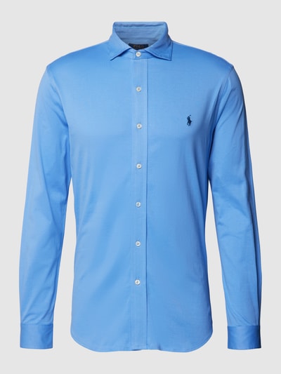 Polo Ralph Lauren Vrijetijdsoverhemd met labelstitching Blauw - 2