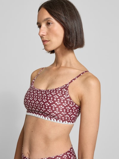 The Upside Bralette met stitchingdetails Bordeaux - 3