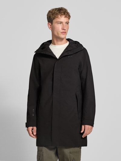 Helly Hansen Regular Fit Mantel mit Kapuze Modell 'Brussel' Black 4