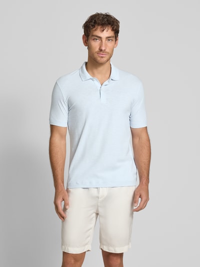 Marc O'Polo Regular Fit Poloshirt aus reiner Baumwolle Bleu 4