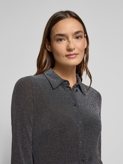 YAS Hemdblusenkleid mit 3/4-Arm Modell 'JOHANNA' Black 3