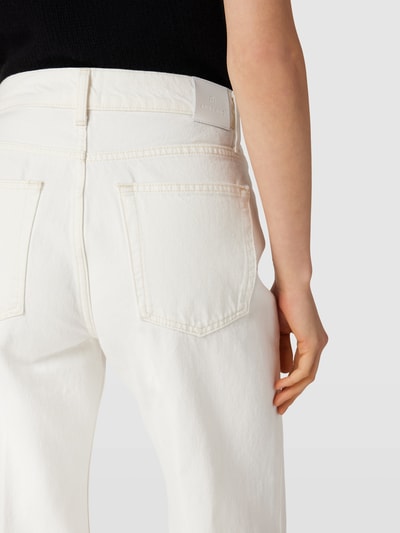 Anine Bing Relaxed Fit Jeans im 5-Pocket-Design Ecru 6