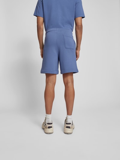 MAISON KITSUNE Sweatshorts mit Label-Stitching Royal 5