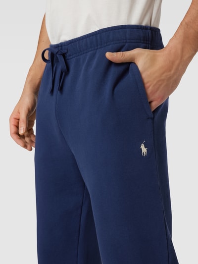 Polo Ralph Lauren Spodnie dresowe o kroju regular fit z wyhaftowanym logo Błękitny 3