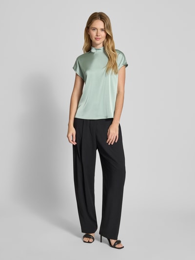 Jake*s Collection Regular fit blouseshirt met opstaande kraag Lagune - 1