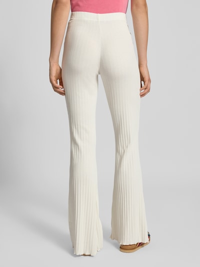 OH APRIL Flared Cut Hose mit elastischem Bund Modell 'Lyle' Offwhite 5