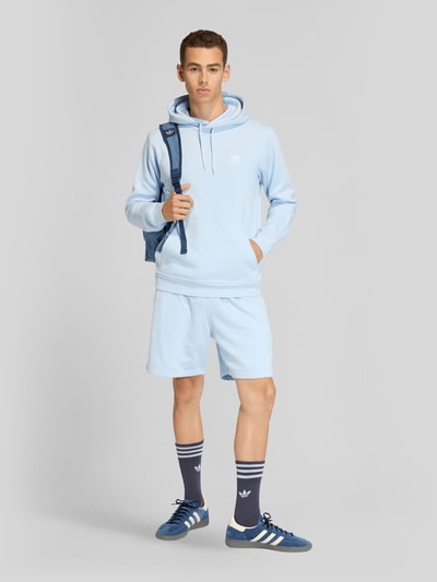 adidas Originals Regular Fit Hoodie mit Label Stitching Hellblau 1