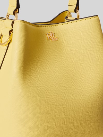 Lauren Ralph Lauren Henkeltasche aus reinem Leder  GELB 7