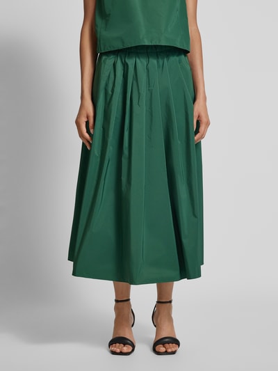 Weekend Max Mara Midirok met bandplooien, model 'ZARDA' Groen - 4