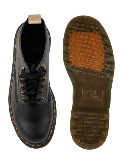 Dr. Martens Boots in leerlook, model '1460' Zwart - 4