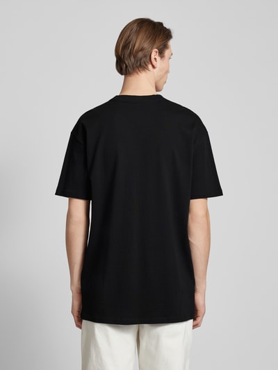 Mister Tee T-Shirt mit Label-Print Black 5