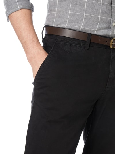 MCNEAL Chino mit Gürtel Black 5