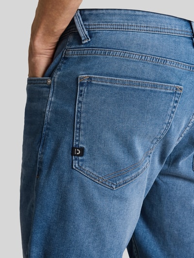 Tom Tailor Denim Slim Fit Jeansshorts aus Baumwoll-Mix Modell 'TTPIERS SLIM' Jeansblau 3