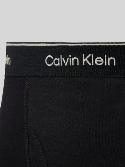 Calvin Klein Underwear Obcisłe bokserki z pasem z logo w zestawie 3 szt. model ‘BOXER BRIEF’ Czarny 2