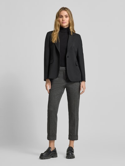 Christian Berg Woman Stoffen broek met achterzakken Zwart - 1