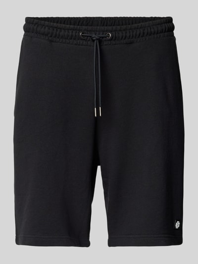 Christian Berg Men Sweatshorts mit Eingrifftaschen und Gesäßtasche Black 2