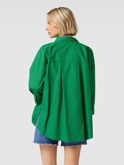 OPUS Overhemdblouse met knoopsluiting, model 'Fitani' Groen - 5