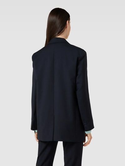 Weekend Max Mara Blazer in effen design, model 'VEBER' Marineblauw - 5