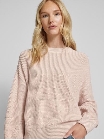 Jake*s Casual Gebreide pullover met raglanmouwen Lichtroze - 3