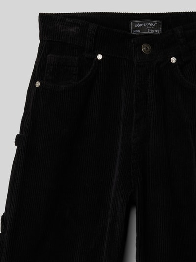 Blue Effect Regular Fit Cordhose im 5-Pocket-Design Black 2