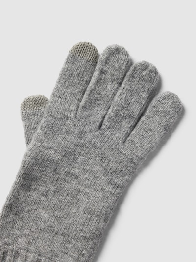 Esprit Handschuhe mit Label-Detail Dunkelgrau 3