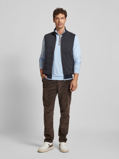 bugatti Gilet met opstaande kraag Marineblauw - 1