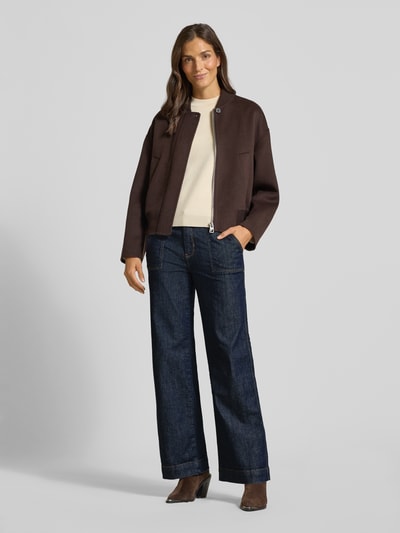 Buena Vista Jeansy z szerokimi nogawkami i wpuszczanymi kieszeniami Ciemnoniebieski 1