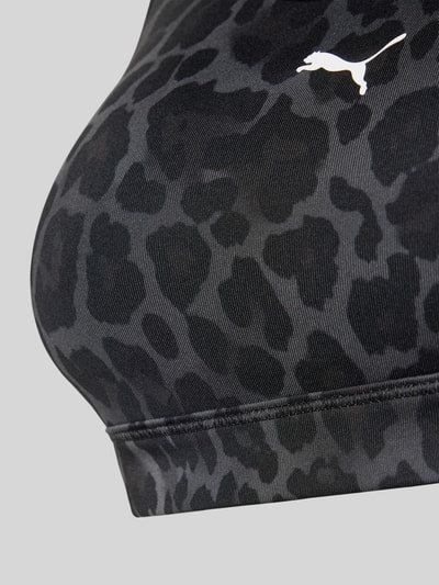 PUMA Performance Sport-BH mit Allover-Muster Modell '4KEEPS Bra' Black 2