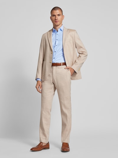 OLYMP No. Six Super Slim Fit Business-Hemd mit Kentkragen Modell 'Nick' Bleu 1