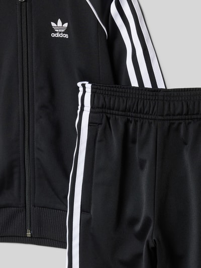 adidas Originals Trainingsanzug mit Label-Stitching und Eingrifftaschen Black 2