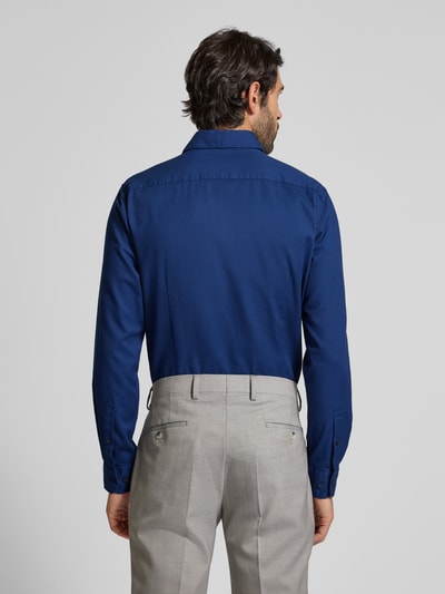 Tommy Hilfiger Tailored Slim fit zakelijk overhemd met kentkraag Marineblauw - 5