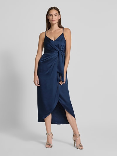Jake*s Cocktail Cocktailkleid mit Knoten-Detail Marine 4