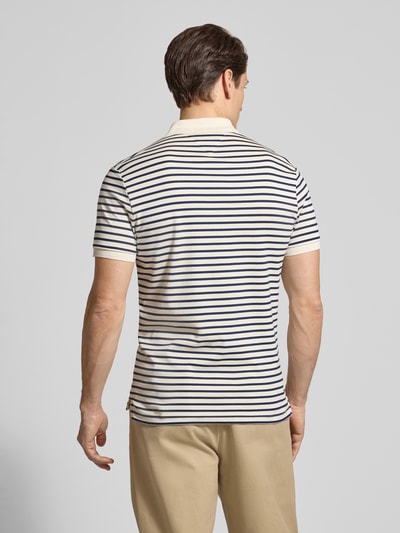 Tommy Hilfiger Regular fit Poloshirt van puur katoen Model 'LIQUID COTTON' Offwhite - 5