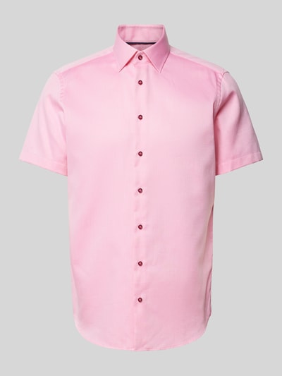 Christian Berg Men Regular fit zakelijk overhemd met 1/2-mouwen Fuchsia - 2