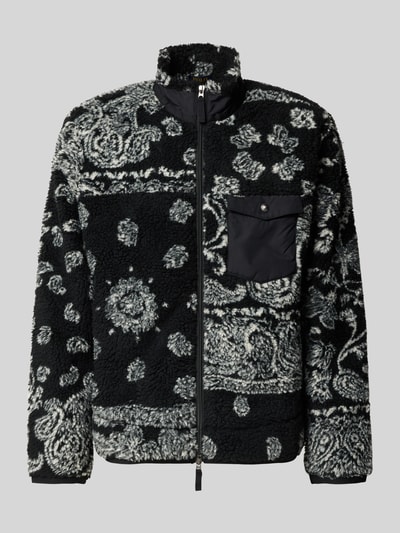 Polo Ralph Lauren Sweatjack met opstaande kraag Zwart - 2