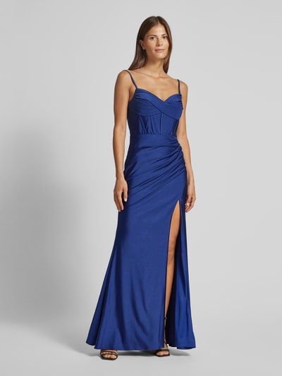 Luxuar Abendkleid mit Raffungen Royal 4