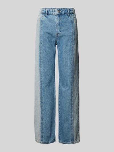 Mango Wide Leg Jeans im 5-Pocket-Design Modell 'OLIVIA' Jeansblau 2