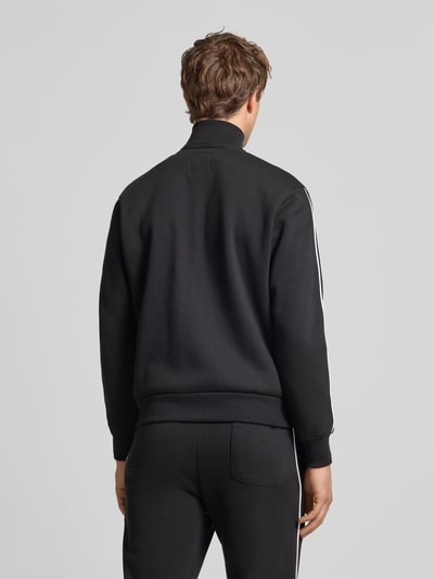 Alpha Industries Sweatjacke mit Logo und Stehkragen Black 5