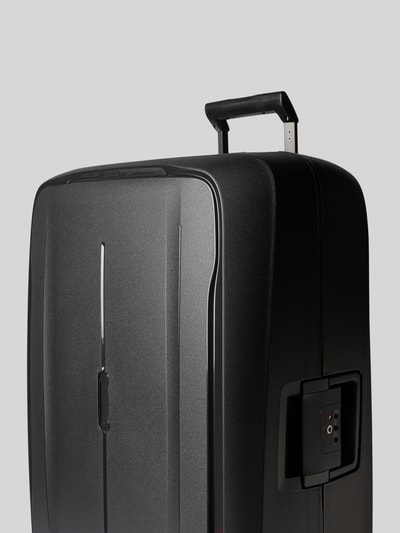 Produktfoto, Koffer mit Logo-Detail Modell 'Spinner' van Samsonite in zwart hardcase met logodetail, Hoofdvak met ritssluiting, Breedte 71 cm, Lengte 48 cm, Diepte 30 cm