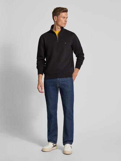 Tommy Hilfiger Pullover aus Baumwoll-Mix Black 1