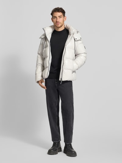 Antony Morato Steppjacke mit Kapuze Weiss 1