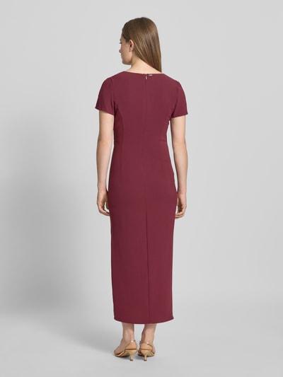 ARMANI EXCHANGE Maxikleid mit V-Ausschnitt Bordeaux 5