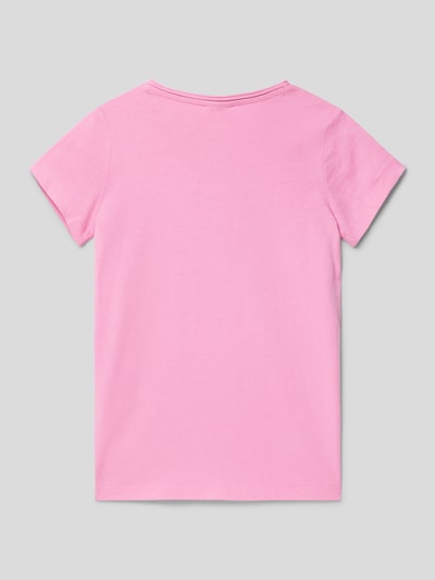 s.Oliver RED LABEL T-Shirt mit Rundhalsausschnitt Pink 3