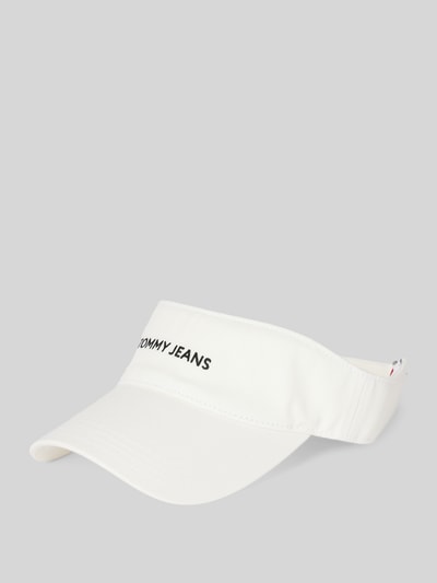 Tommy Hilfiger Zonneklep met labelstitching Offwhite - 1