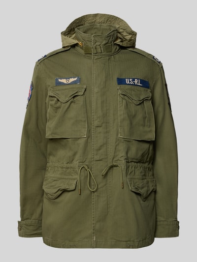Polo Ralph Lauren Fieldjack met afneembare capuchon Olijfgroen - 2