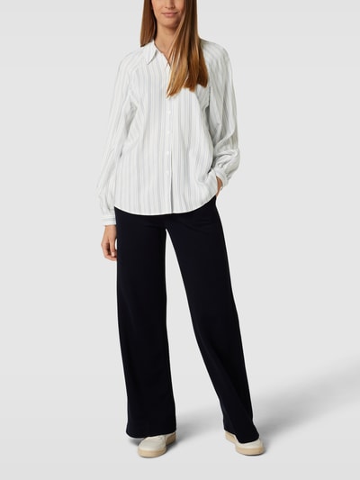 Tommy Hilfiger Blouse met streepmotief Wit - 1