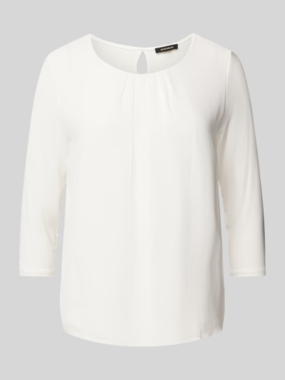 More & More Blouseshirt met ronde hals Offwhite - 2