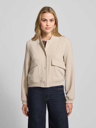 Vero Moda Regular Fit Blouson mit Viskose-Anteil Modell 'AMALA' Ecru 4