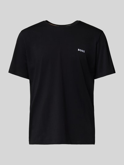 BOSS T-Shirt mit Logo-Detail Modell 'MIX&MATCH' Black 1